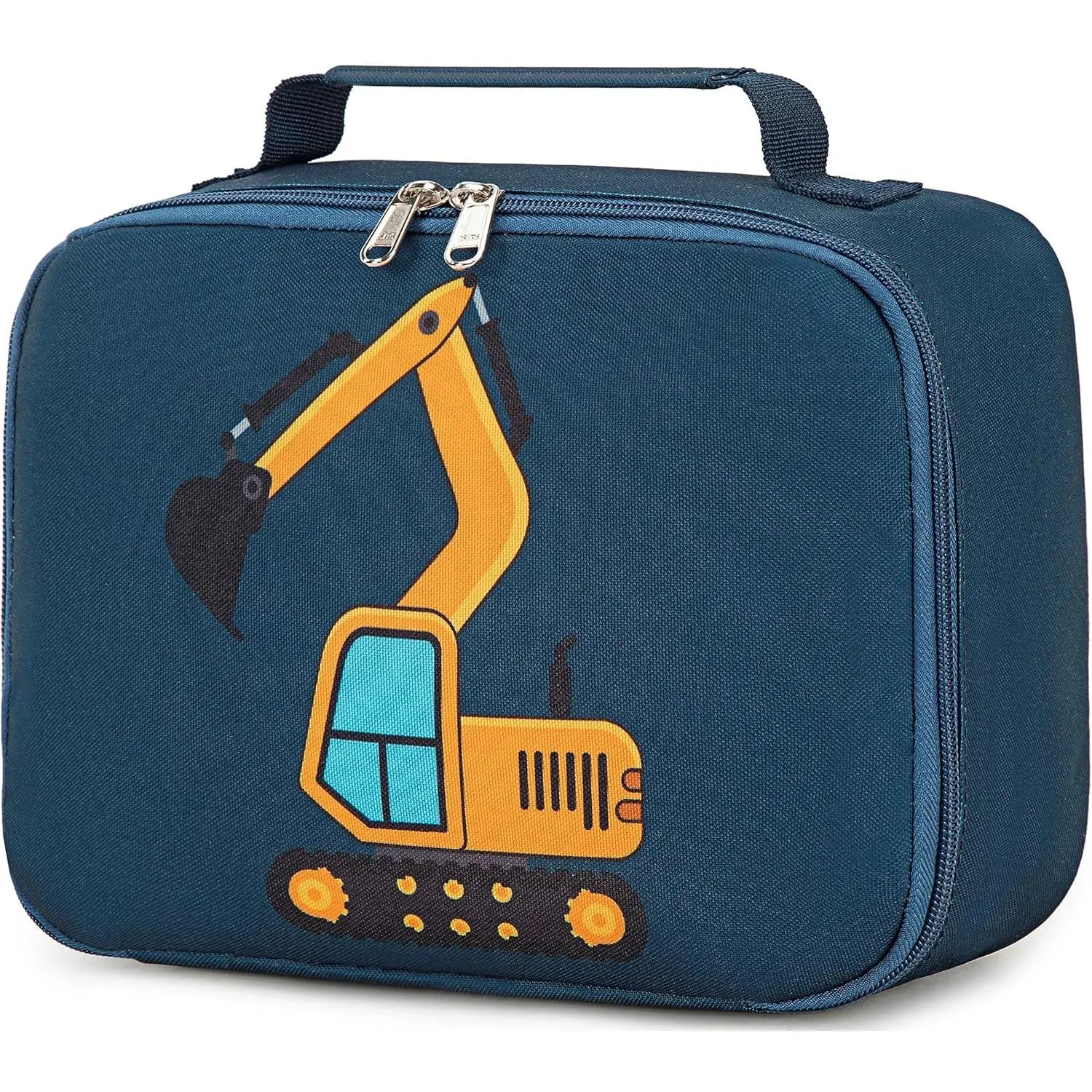 SQ-LBK004 Lunch Box Kids Boys Insulated Lunch Bag Thermal Meal Tote Truck Reusable Lunch Pail Bags for School Travel