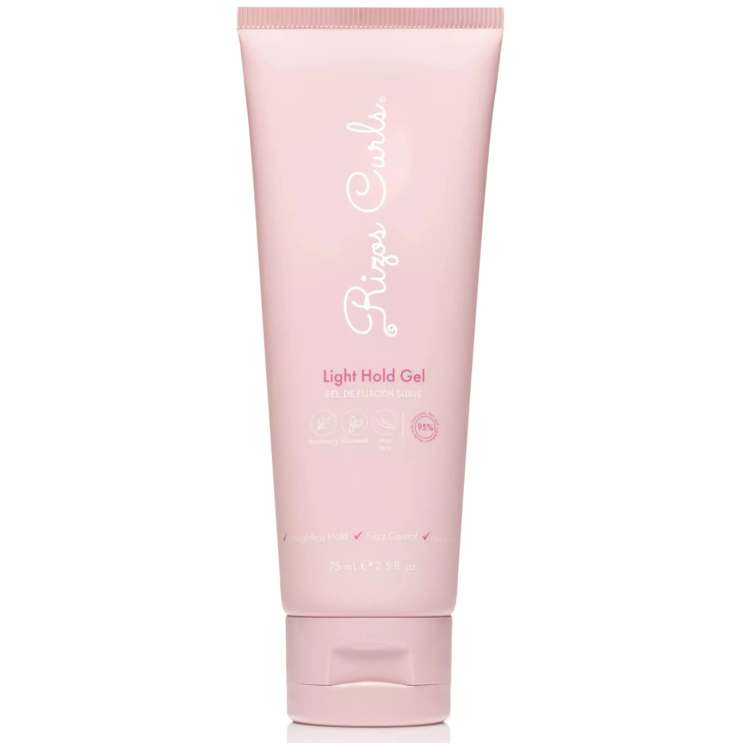 Rizos Curls Travel Size Light Hold Gel - Hydrating Formula with Aloe & Coconut for Moisture Rizos Curls Travel Size Light Hold Gel - Hydrating Formula with Aloe & Coconut for Moisture