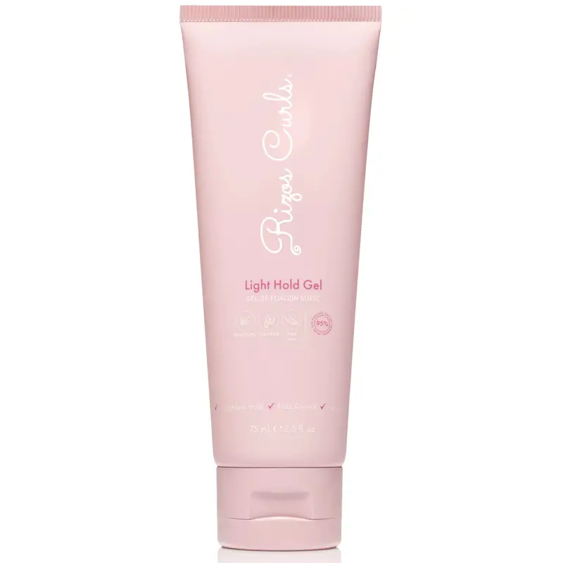 Rizos Curls Travel Size Light Hold Gel - Hydrating Formula with Aloe & Coconut for Moisture