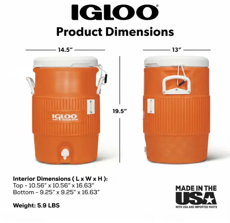 Igloo 5 Gallon Heavy-Duty beverage Jug Igloo 5 Gallon Heavy-Duty beverage Jug