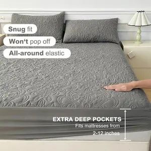 2025 Spring and Summer, Soft Fitted Sheet, Bedroom, Apartment, School, Hotel, Guest Room, Solid Color Bedding Set