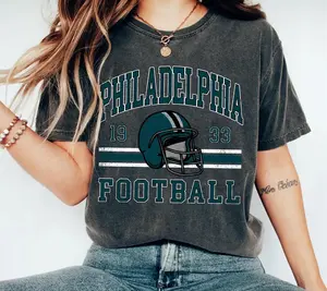 Comfort Colors Vintage Philadelphia Football T-Shirt, Retro Eagles Football, Philadelphia Football Shirt gift fan