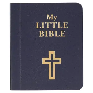 My Little Bible 2" Standard Edition - Selections of Key Verses from Every Book, Tiny Palm-Size OT NT Scripture for Ministry Outreach, Classic 1769 KJV Text, 2" X 2.5", Blue Does Not Apply