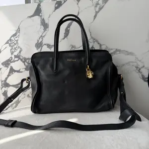 Pre-owned Alexander McQueen Skull Padlock Zip Tote