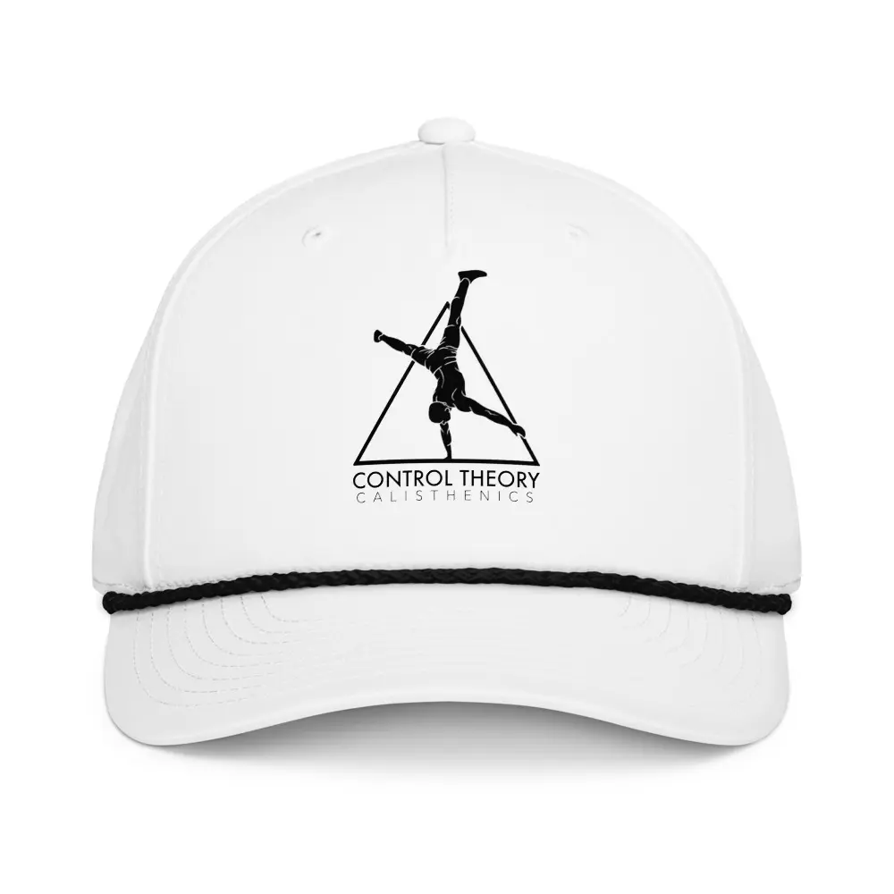 Control Theory Classic Rope Cap - Lightweight Polyester, Stay-Dri Sweatband, Braided Detail, Adjustable Snapback, One Size Fits Most