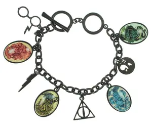 Harry Potter Deathly Hallows Eight Charm Bracelet