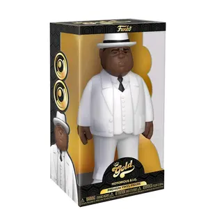 Funko POP Pop! Vinyl Gold: Biggie Smalls - White Suit 12"