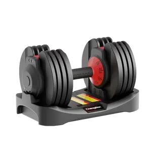 Adjustable Dumbbell Set 25 lbs, 9 in 1 Adjustable Weight Dumbbells for Home Gym Full Body Workout Training Fitness