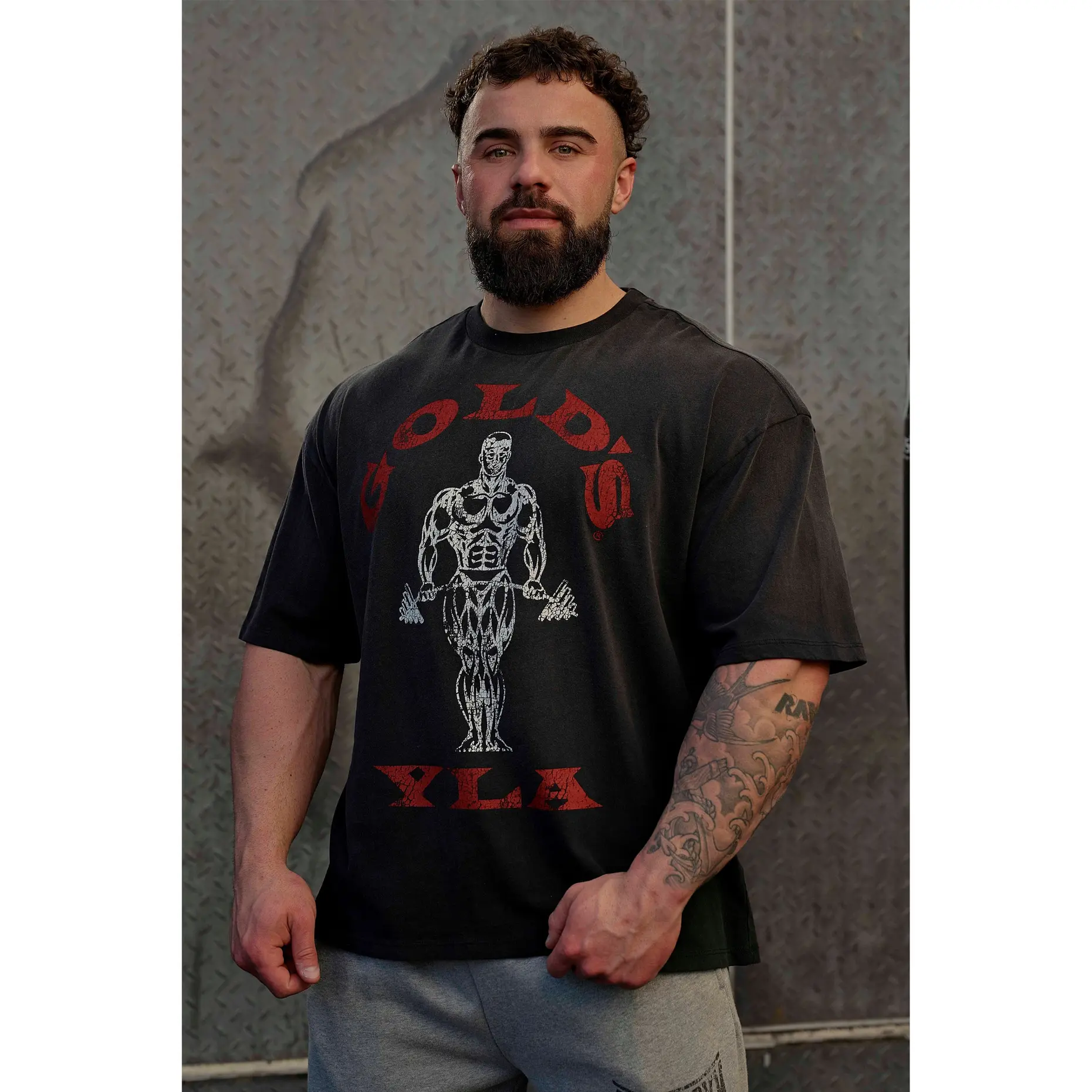4213 - Gold's Iron Legacy Icon Tees 4213 - Gold's Iron Legacy Icon Tees