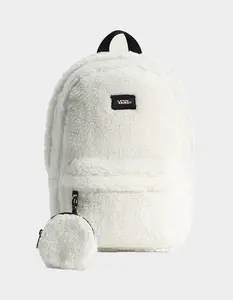 VANS  Womens Old Skool Mini Backpack, Off White