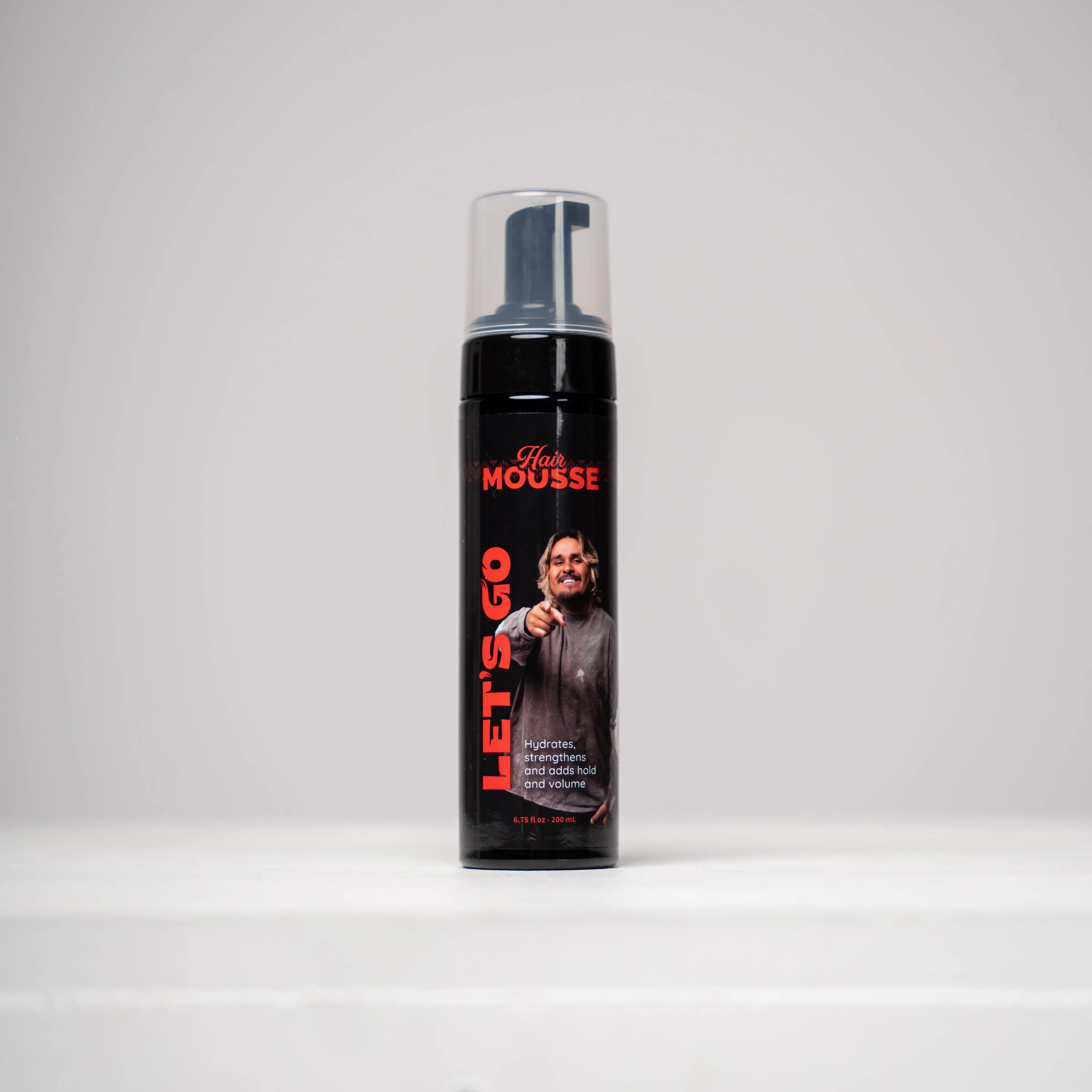 Let's Go Hair Mousse - Instant Volume & Hold with Natural Sea Berry & Corn Starch for Voluminous Hairstyles