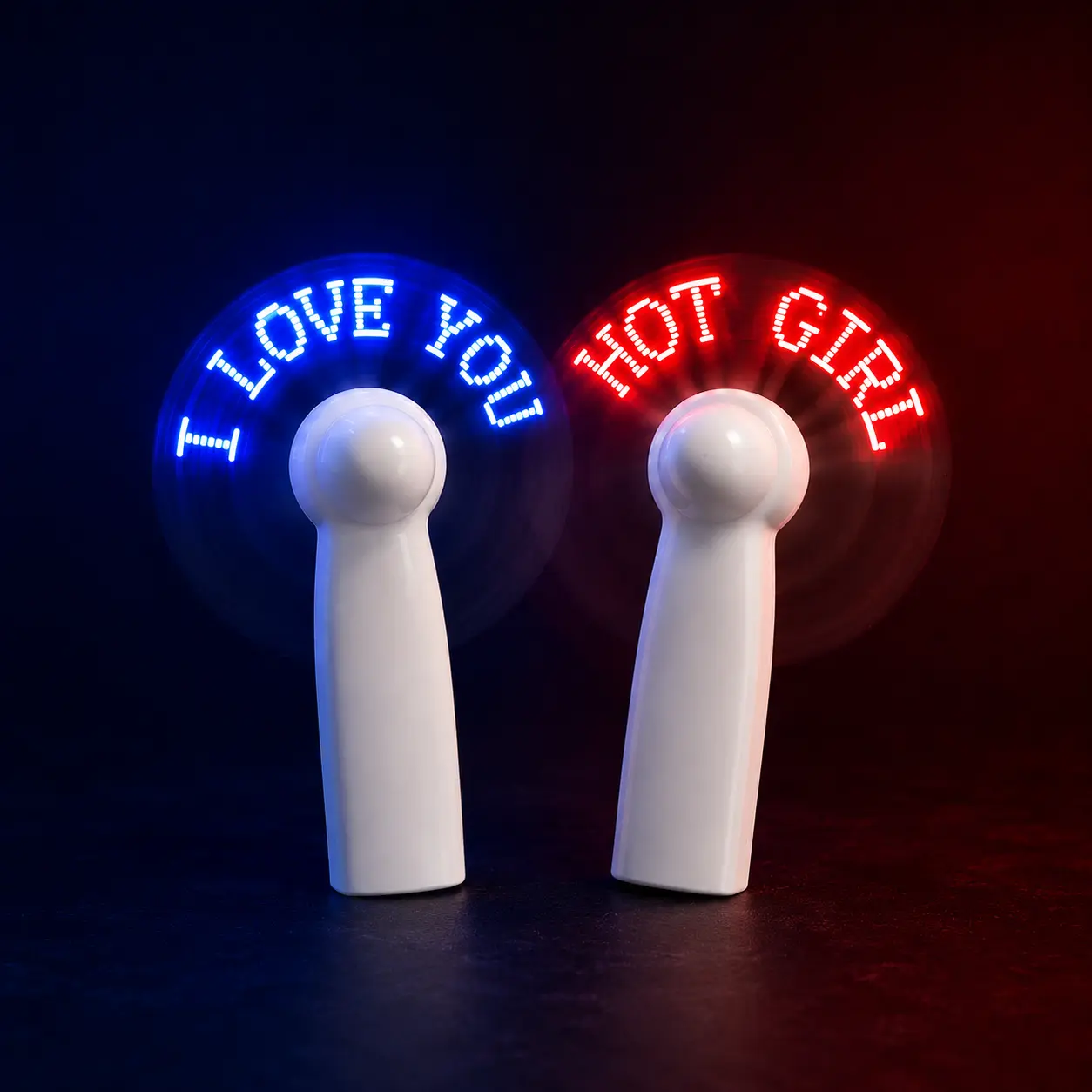 Custom LED Message Fan with Free Gift