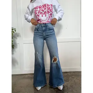 Falling For You High Rise 70's Flare Jeans