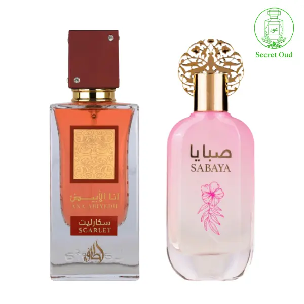 Sabaya Deluxe + Ana Abiyedh Scartet -- 2 Piece Bundle