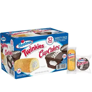 Twinkies & Cupcakes Variety Pack Snack Cakes, 32 pk. - Delicious Assorted Baked Goods Dessert