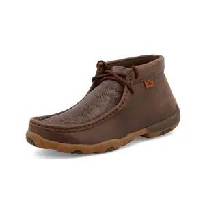 Women's Chukka Driving Moc BROWN/ BROWN PRINT