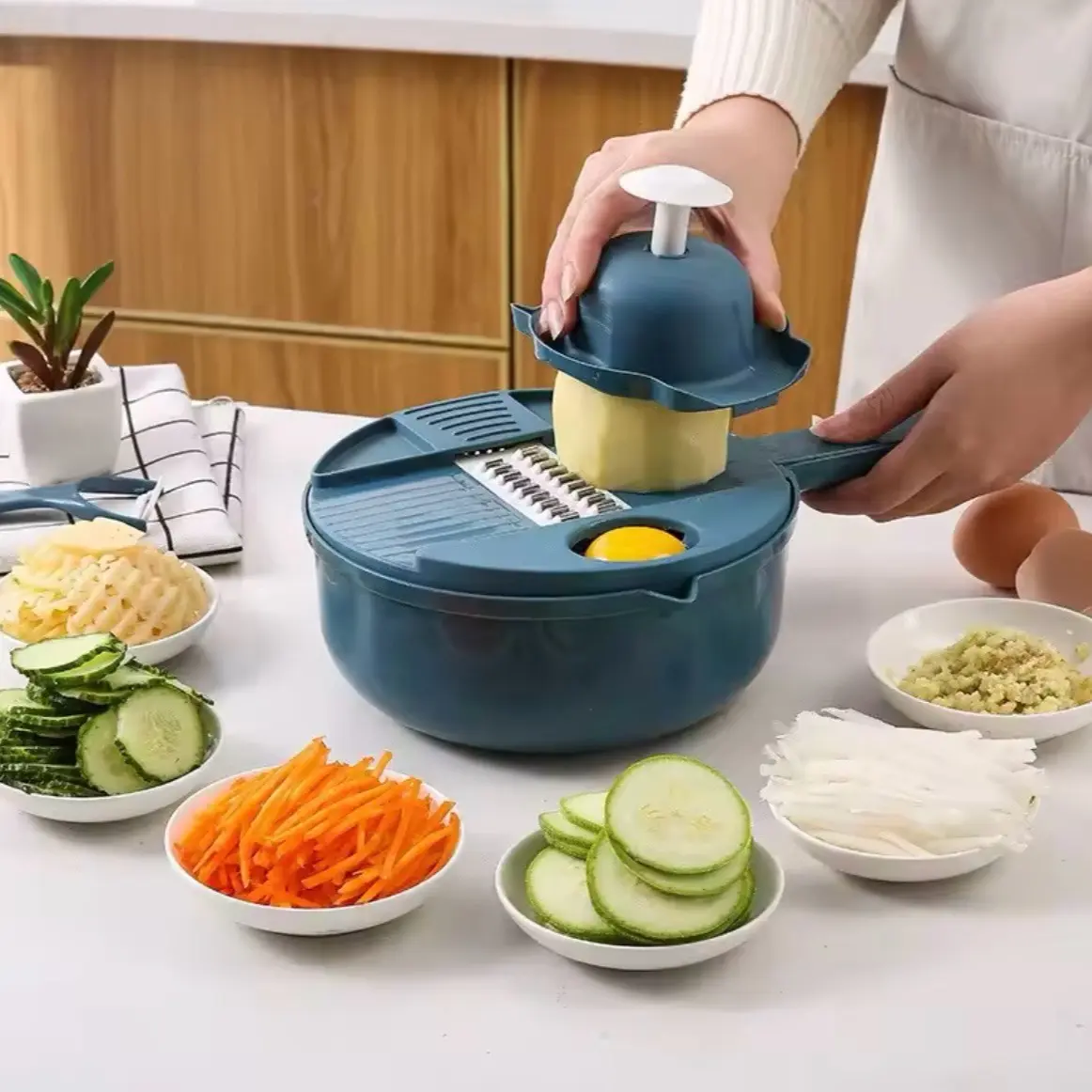 Manual Cut Shred Grater Salad Vegetable Chopper for Kitchen Convenience Chopping Utensils