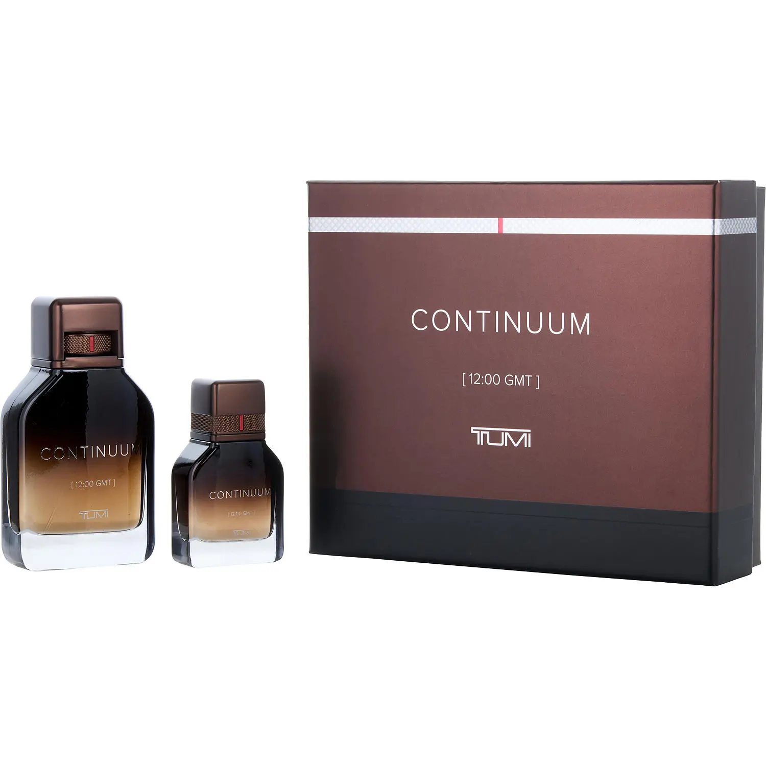 Tumi Continuum Set- Eau De Parfum Spray 3.4 Oz & Eau De Parfum Spray 1 Oz For Men
