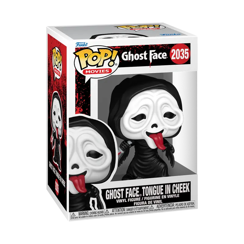 Funko Pop! Ghost Face #2035- Ghost Face Tongue in Cheek Vinyl Figure
