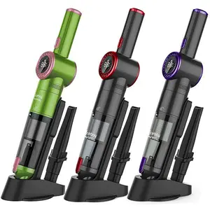 Nicebay Open Box Portable Rechargeable Cordless Handheld Vacuum Cleaner EV-H065 Lightweight with Powerful Suction and Brushless Motor for Home, Office & Car Use