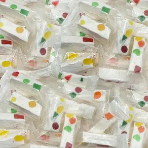 Jujube Nougat Candy | 30 Count, 11-Ounce Pack | Classic Treat with Fruit Jelly Pieces | Individually Wrapped Chewy Candy for Buffets, Gifting & Snacking