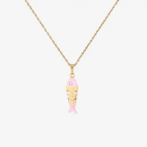 Koi Fish Pendant Necklace