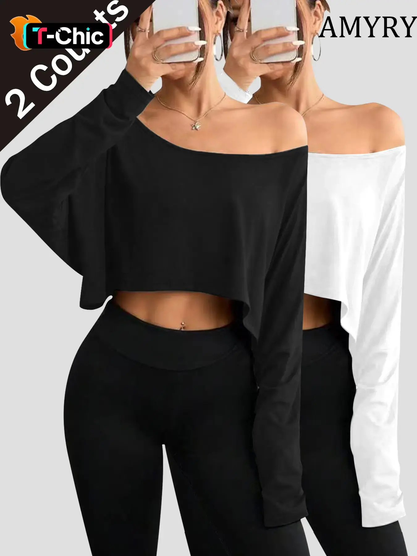 Women's Long Sleeve Plaid Loose-Fit Casual Top Shirt, European Street Style Drop Shoulder Design, All Season Wearable Comfortable Fit, Womenswear