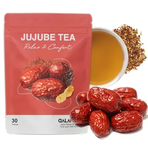 DALAMHARI Jujube Tea 30T | Relax & Comforting Natural Sweet Red Dates Jujube Herbal Tea Bags