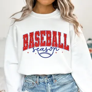 [Sale off up to 50%] Baseball Season Sweatshirt, Not Glitter Baseball, Baseball Mom, streetwear graphic tee
