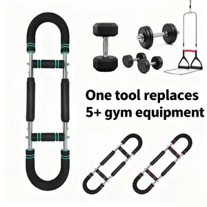 Multifunctional U-shaped Arm Exerciser, Adjustable Spring Arm Stretcher for Men; New-type Grip & Chest Muscle Training Device with 3 Gear Adjustment, Home Fitness Equipment for Arm Strength Training & Daily Home Workouts