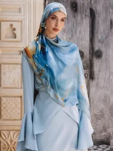 Fashion Bohemian Long Women's Scarf Headscarf Hijab Shawl, Daily Wear Clothing Accessory, Birthday Gift, Casual Fitted Design, For Muslim