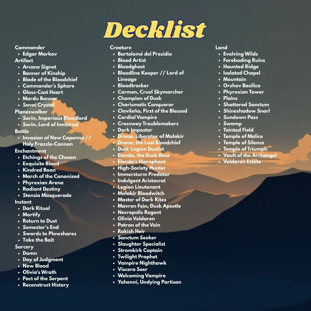 mtg innistrad commander deck list Amazon.com: Magic The Gathering Bundle of 4 Innistrad: Midnight Hunt Commander  Decks main image 0