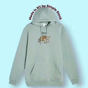 Embroidered Elden Ring Fanmade Merch Hoodies Dog Ahead for Men and Women Baggy Menswear Stylish Fashion Oversized Casual Pullover Sweatshirts Cotton