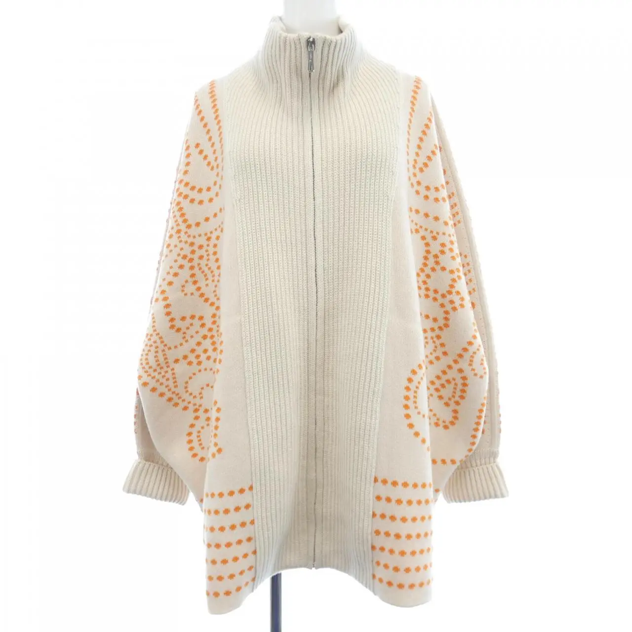 Pre-owned HERMÈS Cashmere Small Leather Goods Hermes BRIDES DE GALA Cardigan
