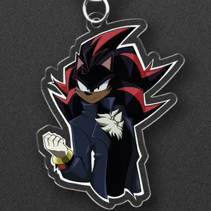 Shadow the Hedgehog keychain