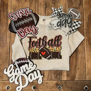 Football Patch Crewnecks