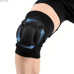 Pack of 2 - Thickened Sponge Filled Knee Pads, Unisex Comfort Knee Pads, High Elastic Knee Cover, Suitable for Kneeling, Sports, Yoga, Volleyball, Dance