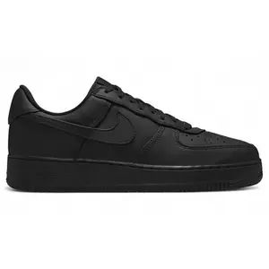 Nike Air Force 1 Low Retro Premium Triple Black Badgeless (men) by StockX