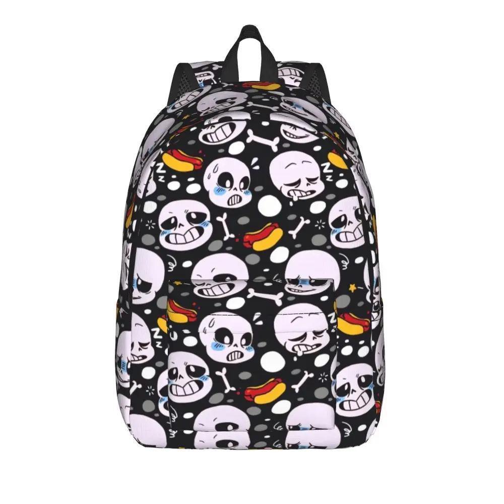 Trendy Popular Undertale Backpack  Women Men Polyester Workout Backpacks Soft Streetwear High School Bags Rucksack 26.99