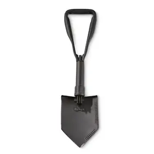 Digging Shovel, 18.5'' Lightweight Camping Shovel Portable High Carbon Steel Folding Mini Trowels for Outdoor Camping Backpacking Hiking Car Emergency Home Garden