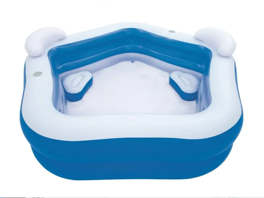 Bestway H2OGO! Family Fun Pool 7' x 6'9" x 27" with Fun Activities and Games