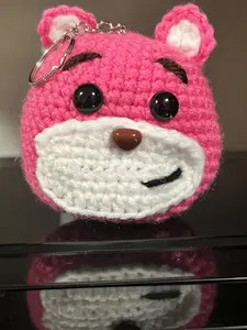 crochet strawberry bear / cute gift for her