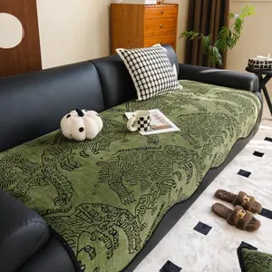 Cartoon Pattern Sofa Cover, 1 Count Modern Luxury Style Sofa Slipcover, Dustproof Sofa Protector for Home Decor, Sofa Protector for Home Living Room, Sofa Couch Covers