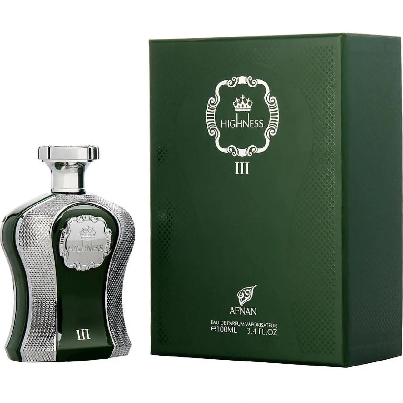 HIGHNESS III MEN EDP- 100ML (3.40z) BY AFNAN, Bold Aroma