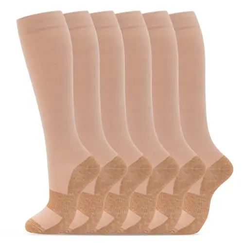 06 6pairs copper Nude