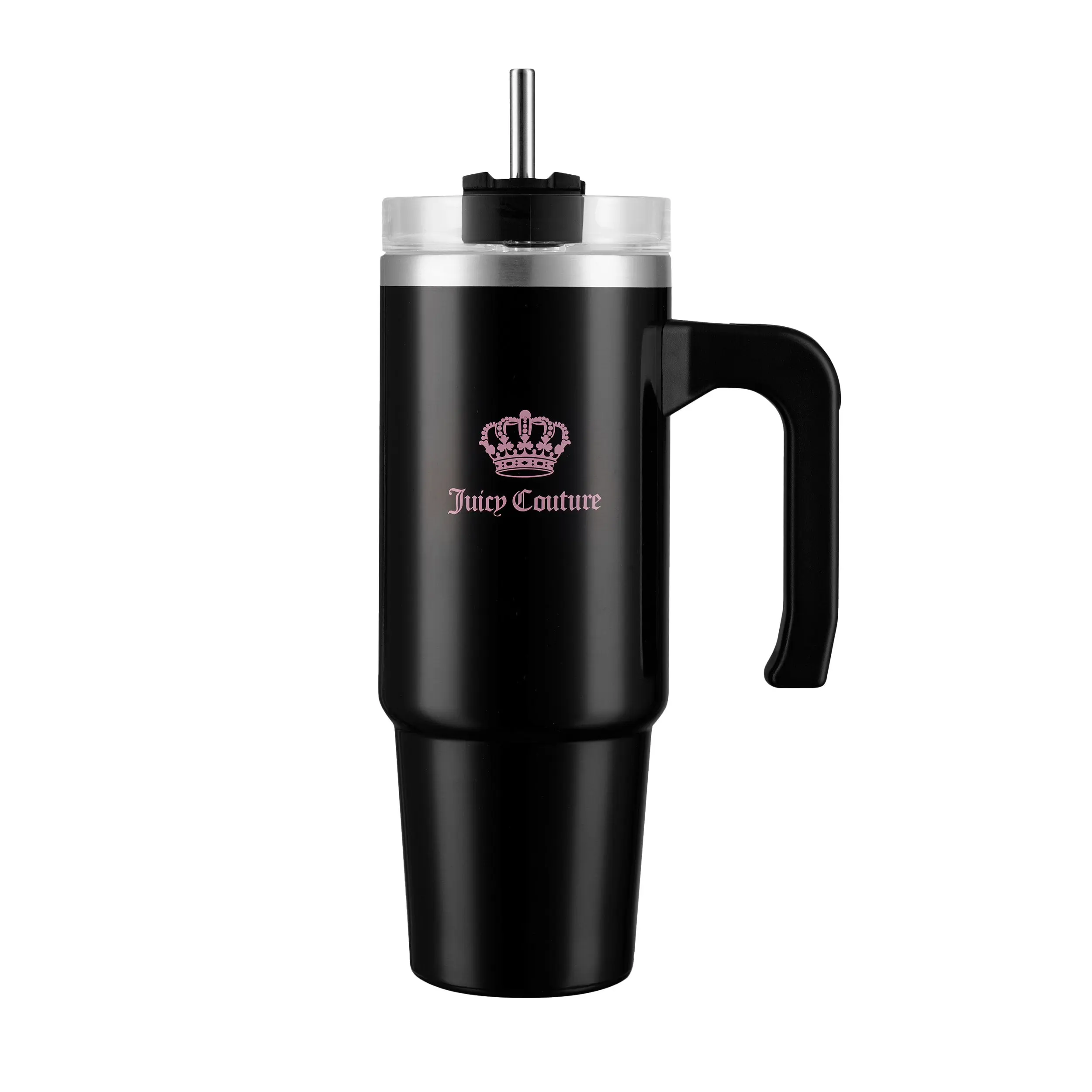 Juicy Couture Glam Logo Stainless Steel Water Bottle