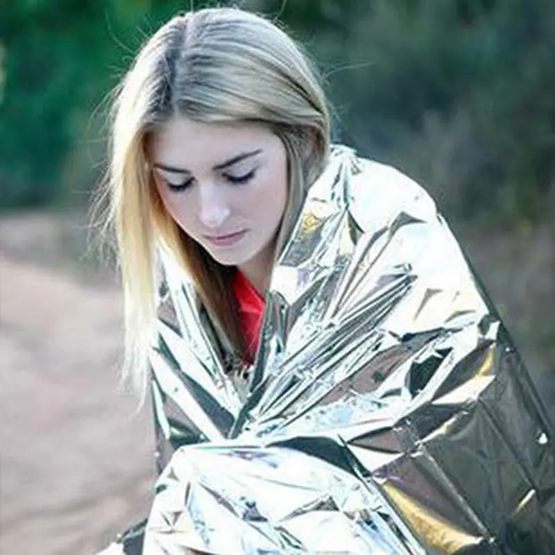 Emergency Thermal Blankets, Waterproof, Heat-Reflective, Compact & Durable Weather Emergency Protection