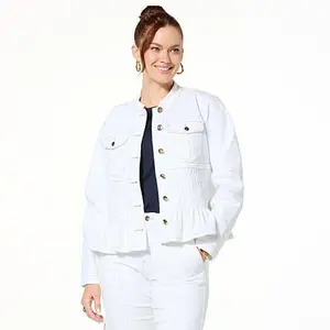 C. Wonder  C Wonder Pleated Denim Jacket