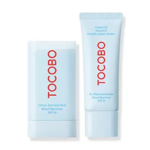 TOCOBO - Ultimate Sun Duo | MATTIFYING KOREAN SUN STICK + LIGHTWEIGHT, HYDRATING KOREAN SUNSCREEN