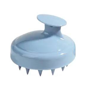 Handheld Scalp Massager with Soft Flexible Bristles for Boosting Hair & Scalp Health Perfect for All Hair Types & Textures